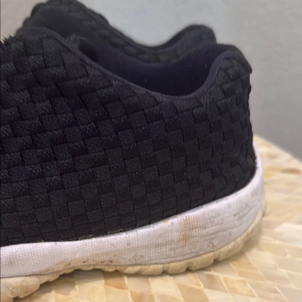 Jordan Future low Men's Black Woven Sneakers size 10.5